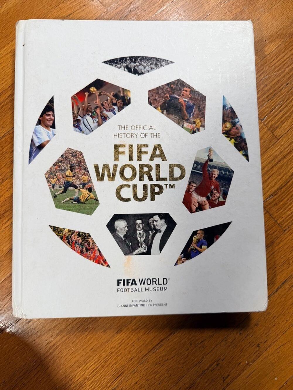 The Official History of the FIFA World Cup Hardcover Book Carlton Books